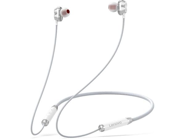 hE08 Bluetooth in-ear hörlurar vit