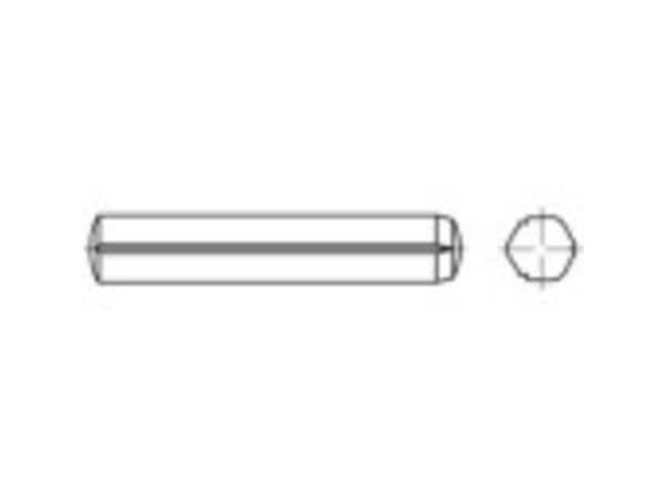 TOOLCRAFT 136220 Zylindersøm (Ø x L) 3 mm x 16 mm Stål 250 stk