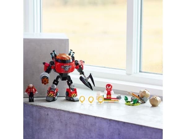 LEGO Sonic 77005 Knuckles mot Dr. Eggmans Egg Crusher-robot