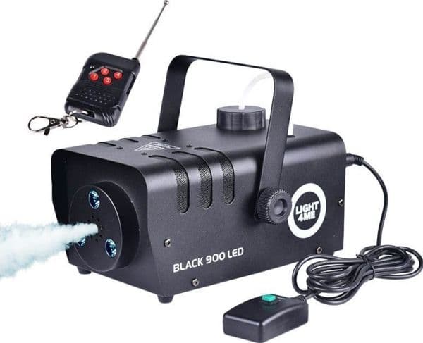 LIGHT4ME sort 900 LED - generator for tåkerøyk
