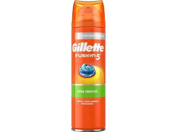Gillette Fusion 5 Ultra Sensitive Shave Gel 200 ml