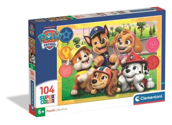 Paw Patrol-pussel, 104 bitar
