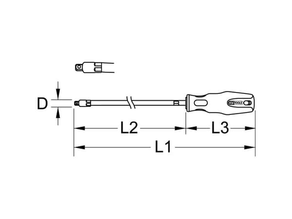 KS Tools 911.1171, 614 mm