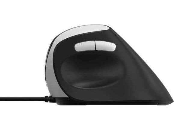 Rapoo EV200, högerhand, optisk, USB typ A, 1600 dpi, svart, silver