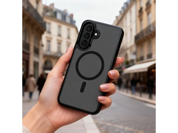 Tech-Protect mobildeksel til Galaxy A27 Magmat MagSafe Matte, must