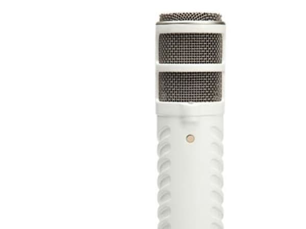 RØDE Podcaster Harmaa lava- ja esiintymismikrofoni