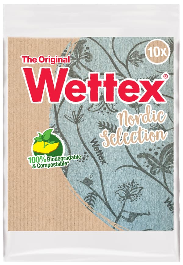 Wettex Nordic Selection, dukar, 10 st/förpackning