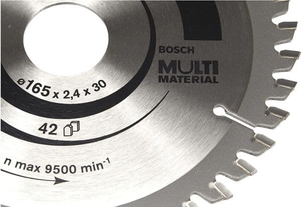 Bosch RUND SINGLE 165X30MM T42 MULTI MAT