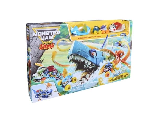 Monster Jam Mini Jams Megalodon Carrier