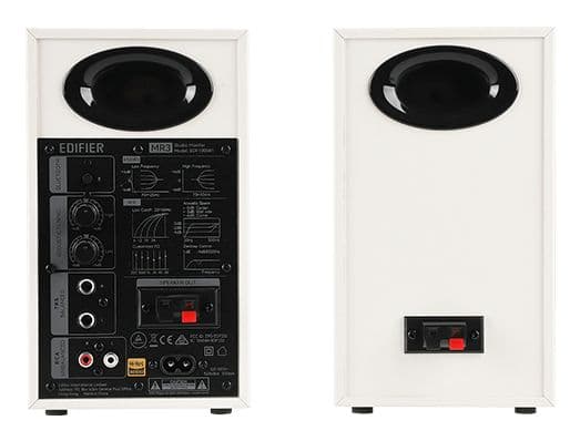 Edifier MR3 - Högtalare - för studiomonitor - trådlös - Bluetooth - Appkontrollerad - 34 Watt (Total) - 2-vägs - vit