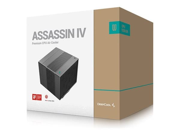 DeepCool ASSASSIN IV, Ilmanjäähdytin, 14 cm, Musta