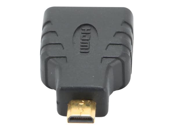 Gembird - HDMI-sovitin - mikro HDMI han til HDMI hun