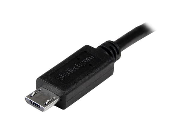 StarTech.com 8 tuuman Micro USB - Micro USB-kaapeli - uros - uros - Micro USB OTG-kaapeli mobiililaitteelle (UUUSBOTG8IN) - USB-kaapeli - Micro-USB...