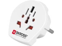 MicroConnect SKROSS - Adapter för effektkontakt - vit - Europa