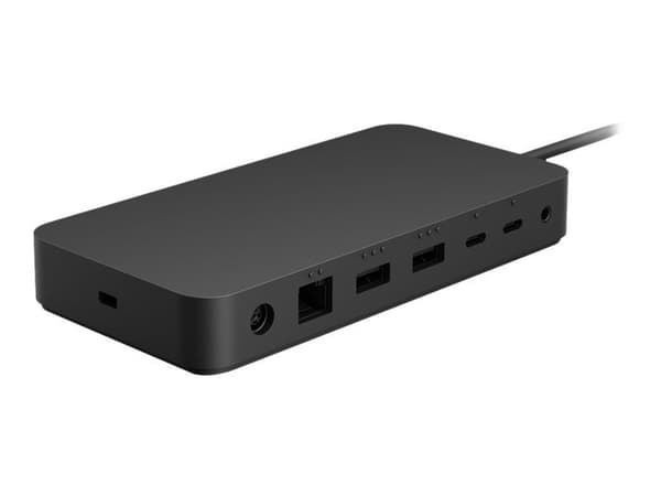 Microsoft Surface Dock - Dockningsstation - Thunderbolt 4 - 3 x Thunderbolt - 1GbE, 2.5GbE - 165 Watt