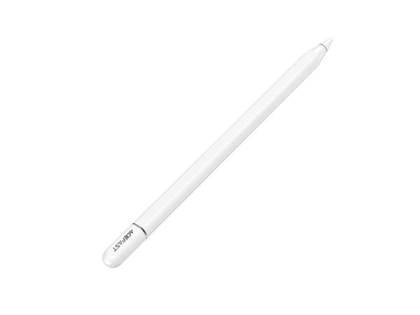 Acefast V3 Capacitive Stylus for iPad with Wireless Charging and 2 Interchangeable Tips - White