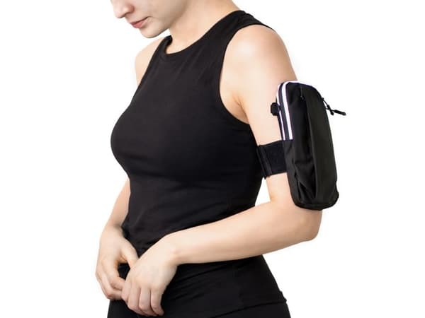Wozinsky WSDB-B armbånd til mobil for løping, svart