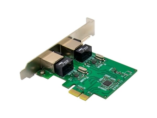 InLine 51128K, intern, trådbunden, PCI Express, Ethernet, 1000 Mbit/s