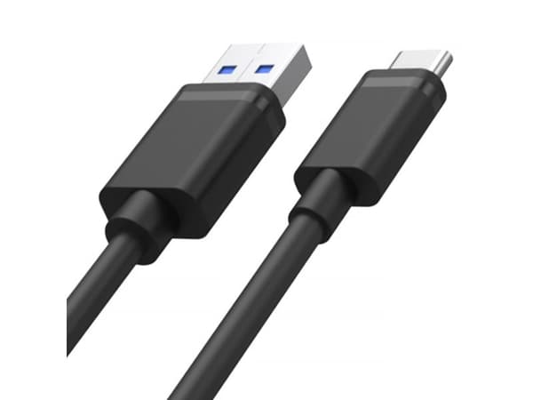 UNITEK USB-KABEL USB-A - USB-C 25CM, Y-C480BK