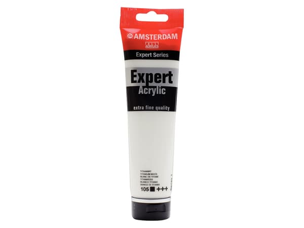 Amsterdam Expert Series akrylrør Titanium White 105