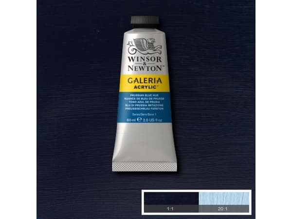 Galeria akrylfärg 60 ml preussisk blå 541