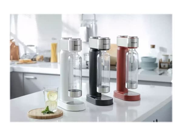 Philips GoZero ADD4902BK - Sodamaskin - mattsvart