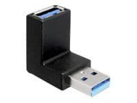 Delock - USB-sovitin - USB Type A (han) til USB Type A (hun) - USB 3.0 - lajittelu - lajittelu
