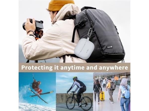 Tech-Protect TECH-PROTECT SILICONE HOOK APPLE AIRPODS 3 LAVENDER