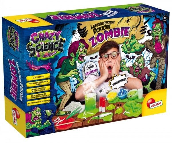 Lisciani Crazy Science – Laboratorium med Zombie 68678