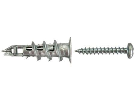 Kipsitulppa jet-drive w/screw 100kpl