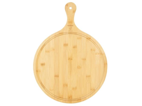 Cozze®pizzaskærebræt m/greb Ø350x20 mm.