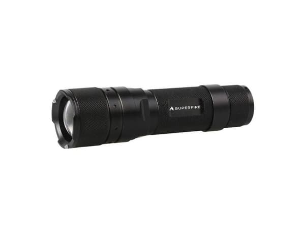 Superfire F3-L2 - Taskulamppu - LED - 5-tila - 10 W - taskulamppu
