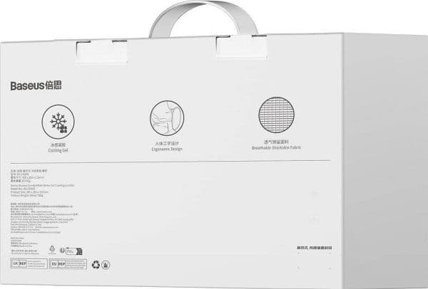 Baseus ComfortRide bilkudde för ledningar/led-kragar, blå