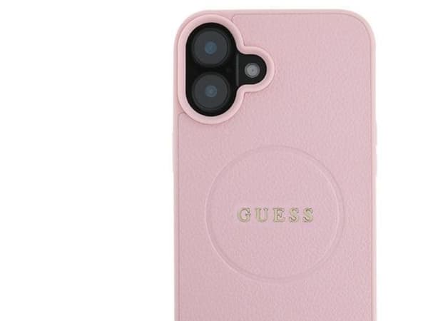 Guess GUHMP16MPGHSMMP hårt skal för Apple iPhone 16 Plus 6,7" - rosa