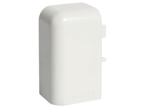 Hager M55549010 Ändlock Vit 1 st