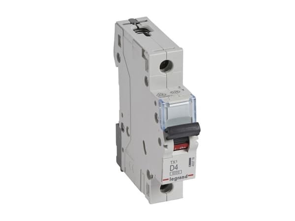 Legrand TX3, Dvärgbrytare, Typ D, IP20, 240 - 415 V