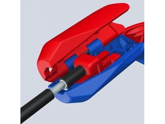 Knipex 16 95 03 SB, 65 g, Blå, Röd