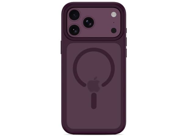 Tech-Protect Magmat Magsafe CC Case for iPhone 18 Pro / 17 Pro - Burgundy Matte