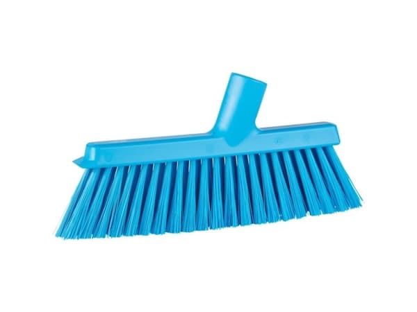 Fejekost, Vikan, blå, polyester/PP/rustfrit stål, 25 cm