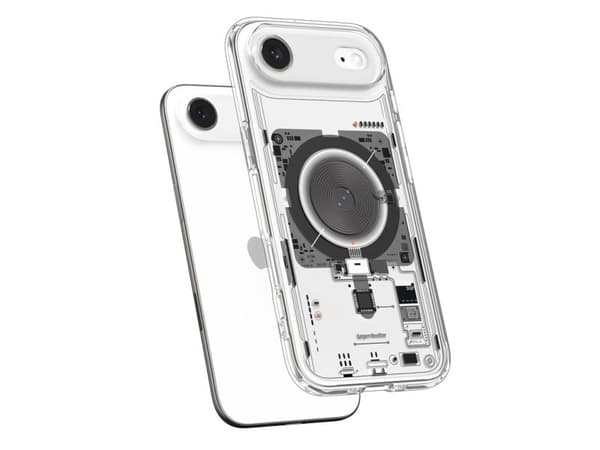 Spigen ACS10321, Mobilskal, Apple, iPhone Air, 16,5 cm (6.5"), Transparent