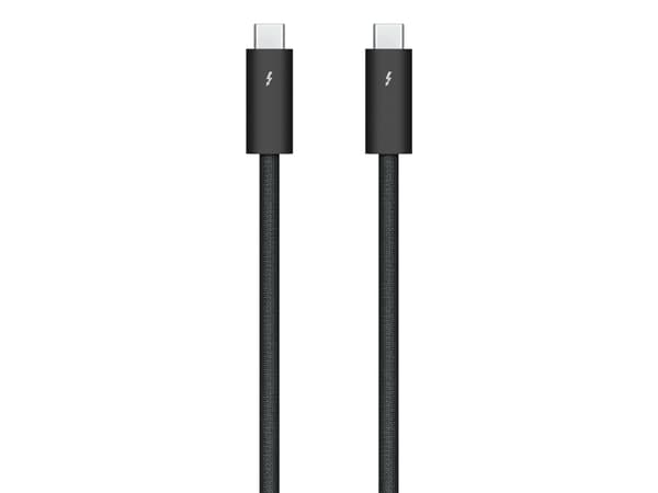 Apple Thunderbolt 4 Pro - Thunderbolt-kabel - USB-C (hann) til USB-C (hann) - USB 3.2 / USB4 / Thunderbolt 3 / Thunderbolt 4 / DisplayPort - 1.8 m ...