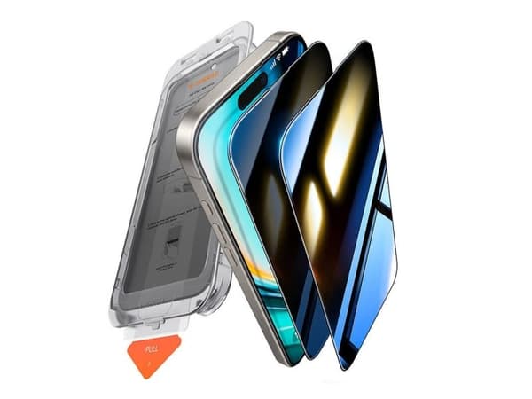 Torras Install Master Privacy Glass för iPhone 16 Plus