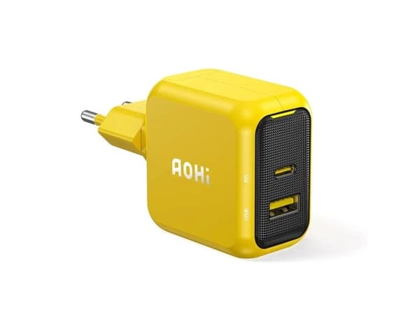 AOHI Magcube PD 67W 1x USB-C, 1x USB-A lader