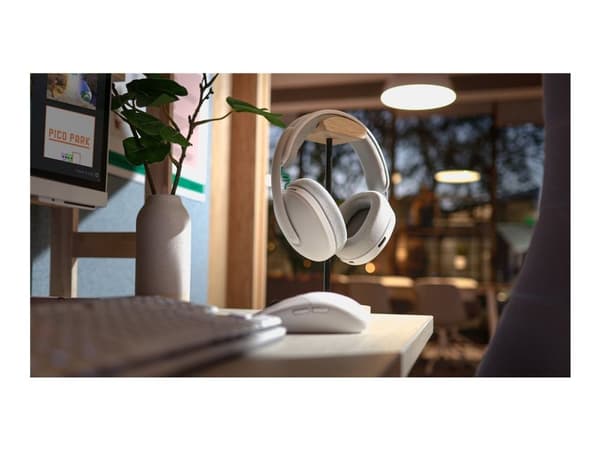 Logitech G G325 - Headset - fullstorlek - Bluetooth / LIGHTSPEED - trådlös - USB-C via Bluetooth-adapter - vit