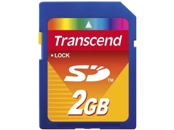 Transcend - Flash-minneskort - 2 GB - SD