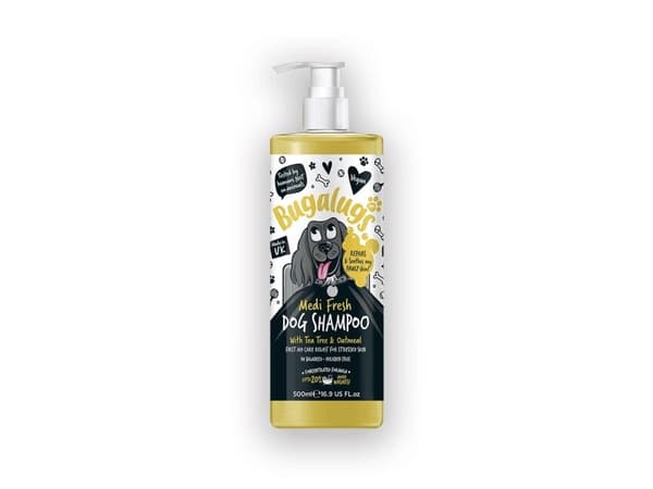 Bugalugs koiran shampoo kauralla ja teepuulla (500ml)
