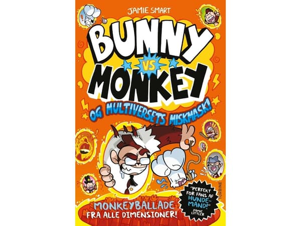Bunny vs Monkey og multiversets kaos! | Jamie Smart | Språk: Dansk