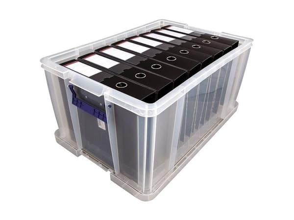 Fellowes ProStore, Förvaringslåda, Transparent, Rektangulär, Polypropylen (PP), Monokromatiskt, Transparent