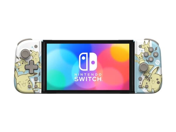HORI Split Pad Compact - Spelkontroll - Pikachu & Mimikyu - för Nintendo Switch, Nintendo Switch OLED
