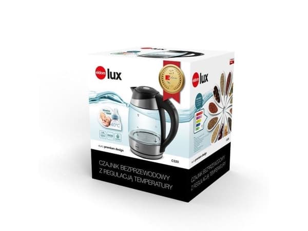 Vattenkokare Eldom C520 Lux silver
